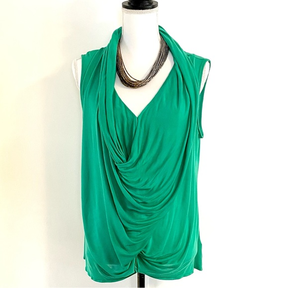 Jennifer Lopez Women’s Surplice Sleeveless Top - Picture 4 of 12